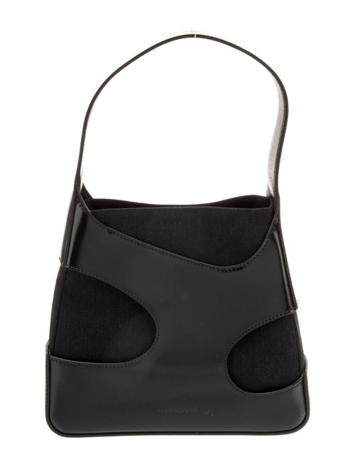 Ferragamo Canvas Top Handle Bag