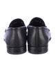 Ferragamo Gancini Logo Leather Dress Loafers