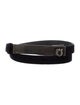 Ferragamo Skinny Velvet Belt