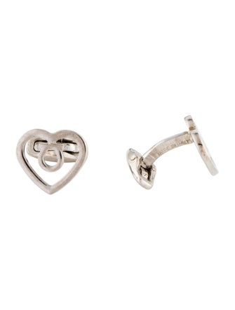 Ferragamo Heart Cufflinks