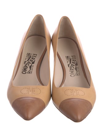 Ferragamo Leather Pumps
