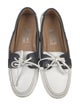 Ferragamo Leather Colorblock Pattern Loafers