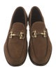 Ferragamo Suede Dress Loafers