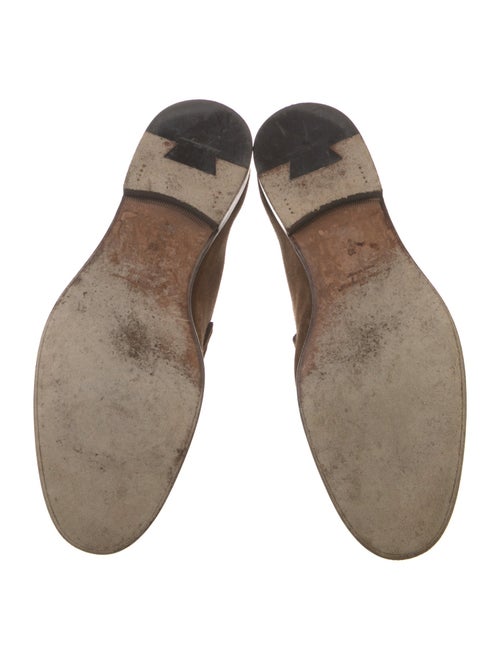 Ferragamo Suede Dress Loafers