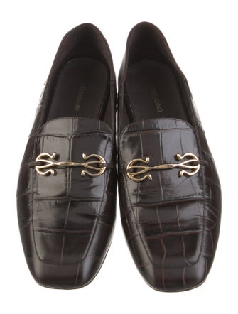 Ferragamo Leather Loafers