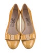 Ferragamo Vara Bow Accent Patent Leather Pumps