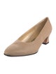 Ferragamo Suede Pumps