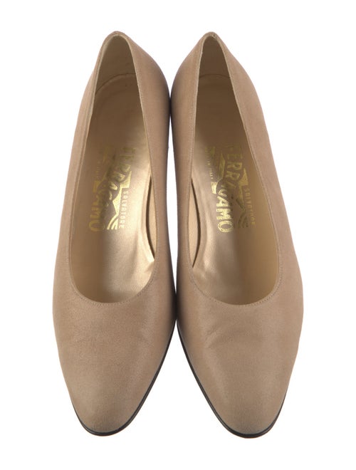Ferragamo Suede Pumps
