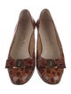 Ferragamo Vara Bow Accent Crocodile Pumps
