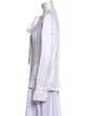 Ferragamo Tie Neck Long Sleeve Blouse