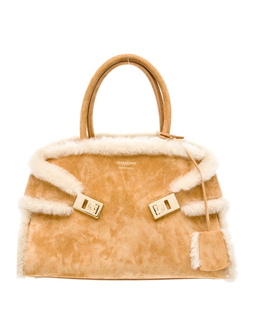 Ferragamo Suede Hug Medium