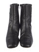 Ferragamo Gancini Logo Leather Boots