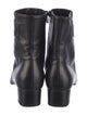 Ferragamo Gancini Logo Leather Boots