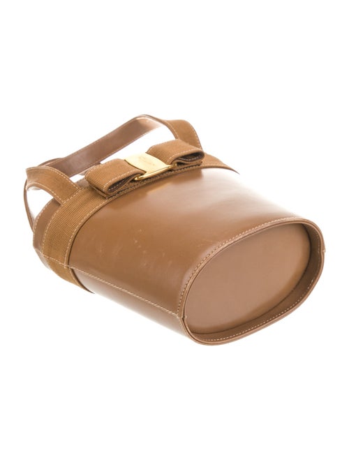 Ferragamo Vara Bow Top Handle Bag