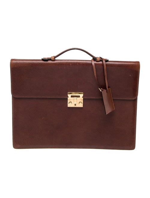 Salvatore Ferragamo Leather Briefcase