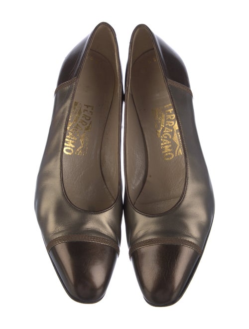 Ferragamo Leather Flats