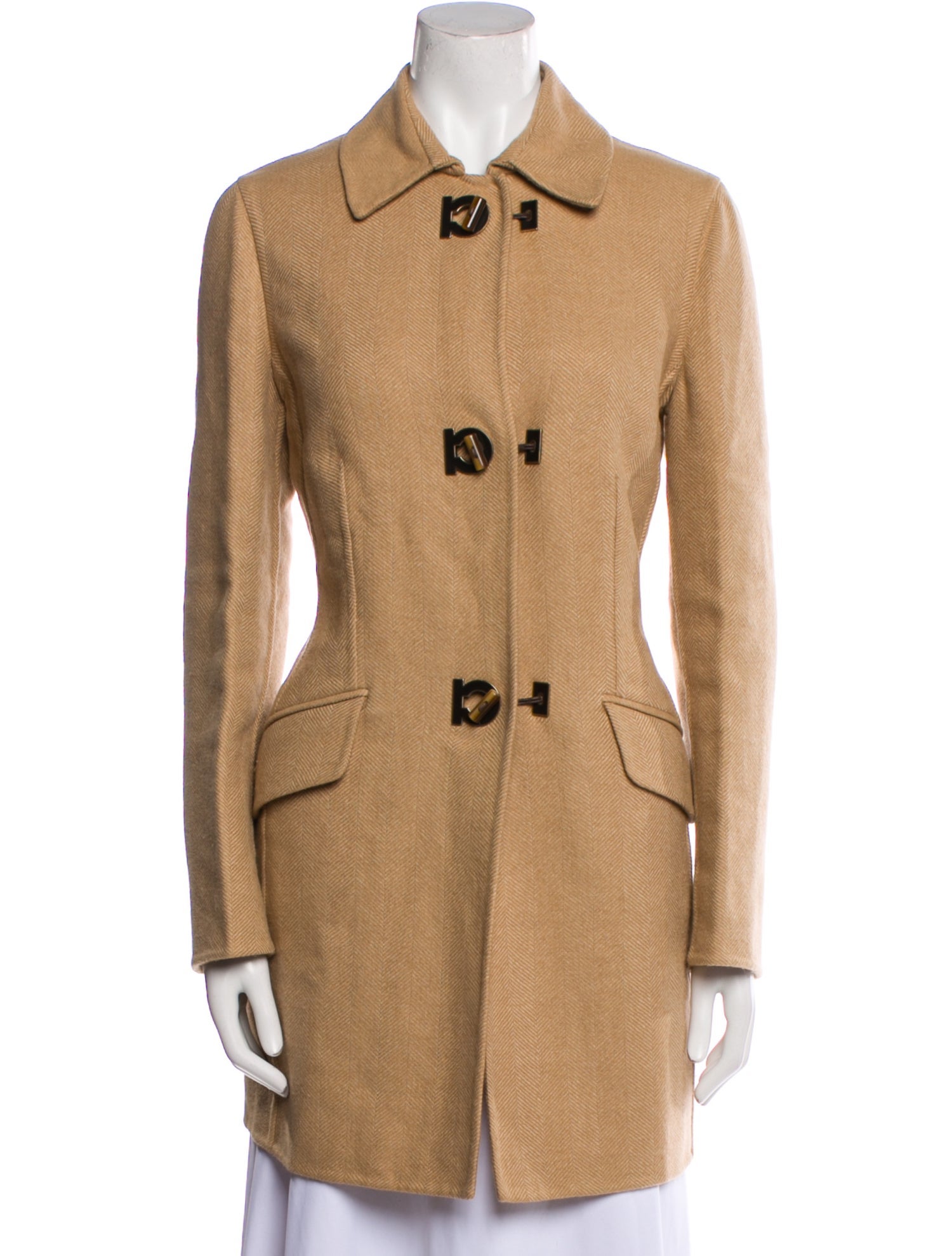 Ferragamo Camel Hair Coat