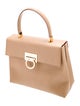Ferragamo Leather Top Handle Bag