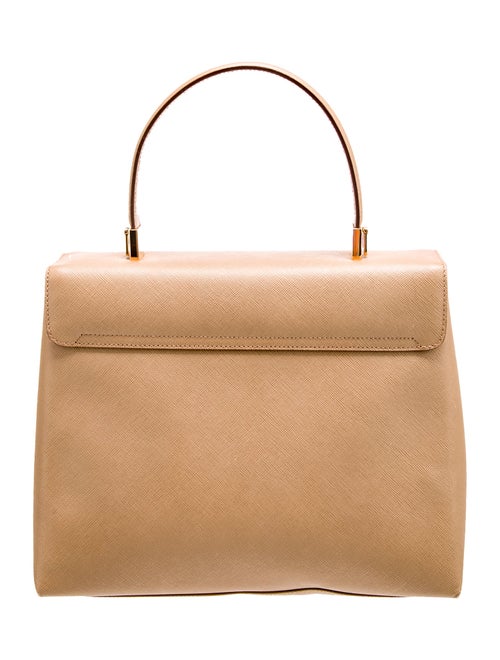Ferragamo Leather Top Handle Bag