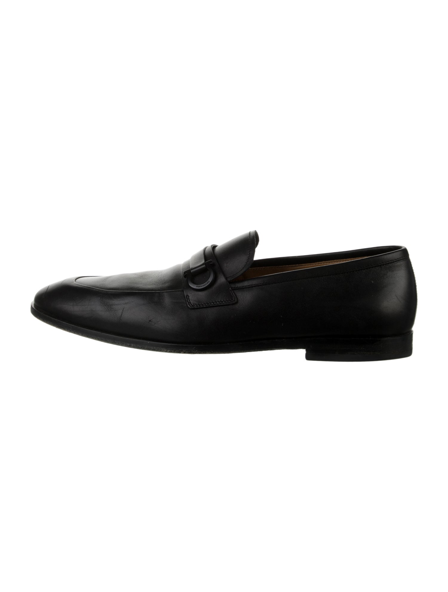 Ferragamo Leather Dress Loafers