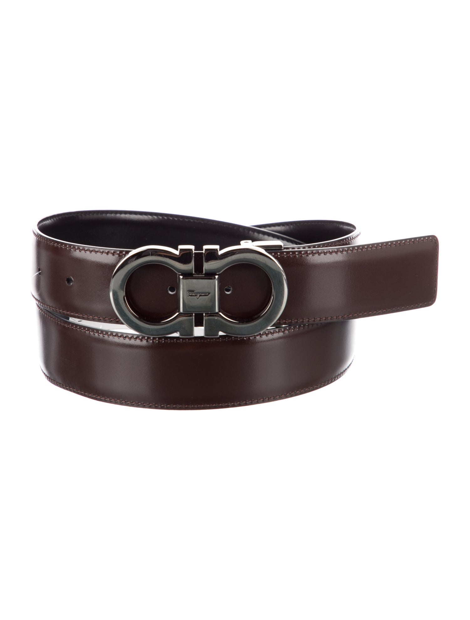 Ferragamo Leather Belt Kit