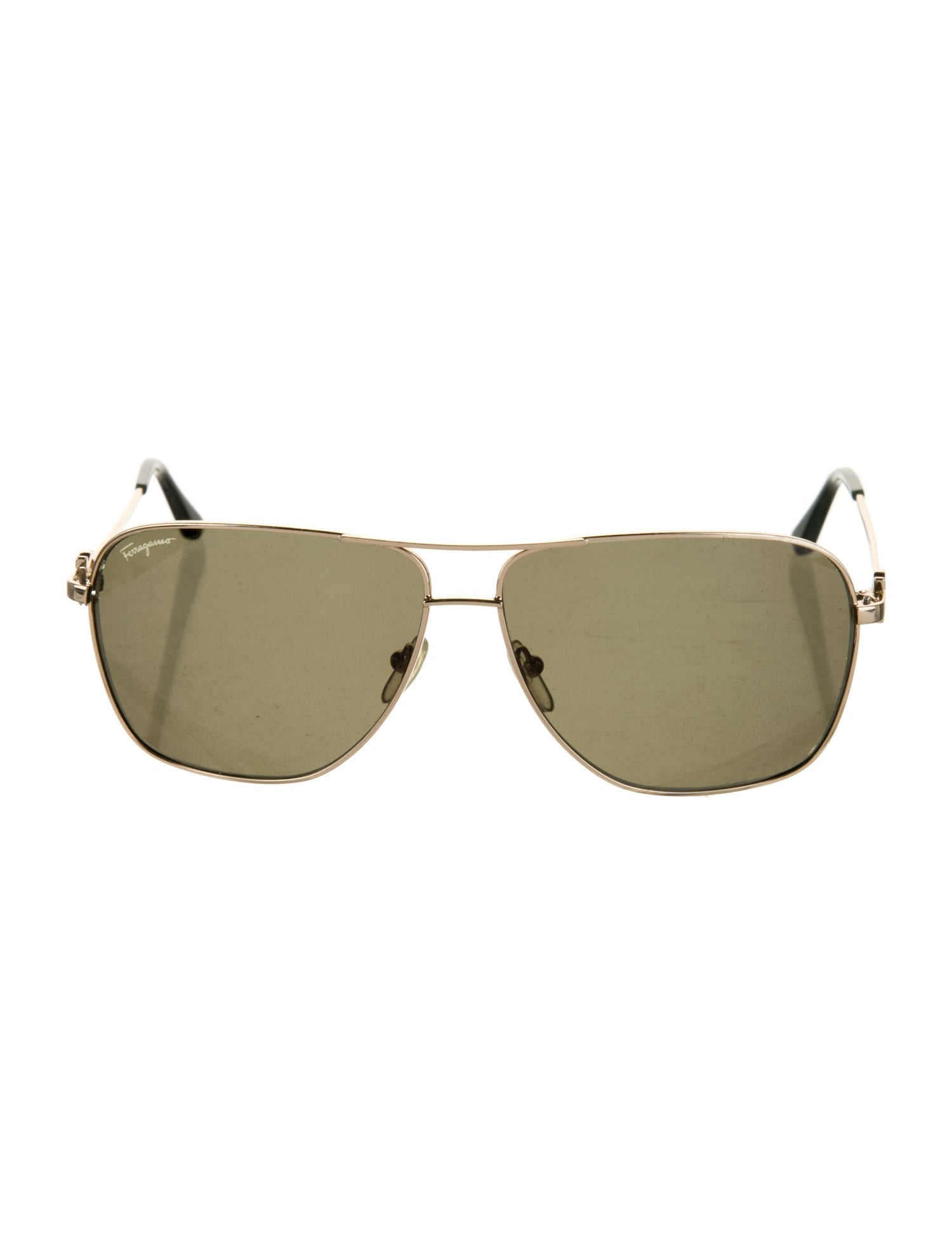 Ferragamo Aviator Tinted Sunglasses