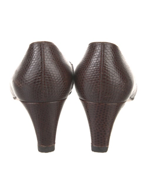 Ferragamo Lizard Pumps