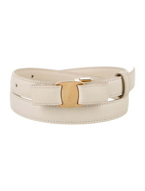 Ferragamo Skinny Leather Belt