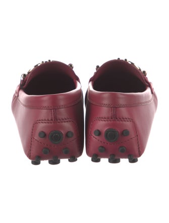 Ferragamo Horsebit Accent Leather Loafers