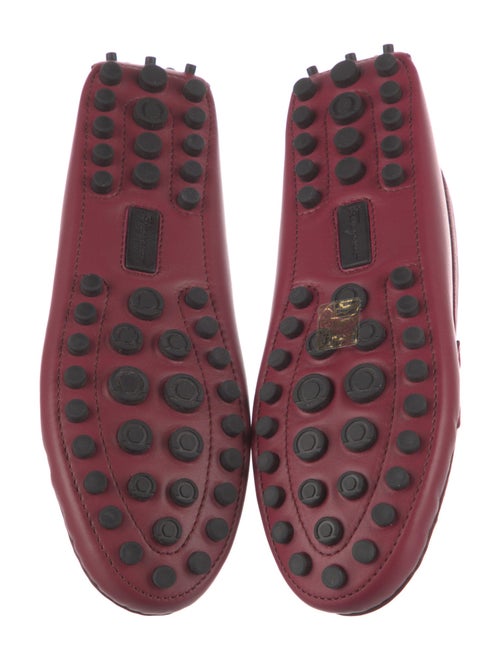 Ferragamo Horsebit Accent Leather Loafers