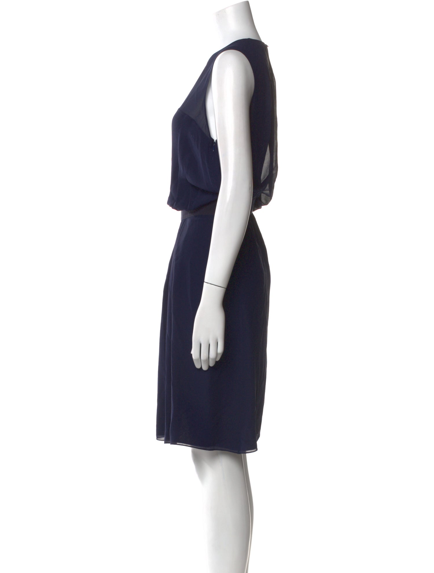 Ferragamo Silk Midi Length Dress