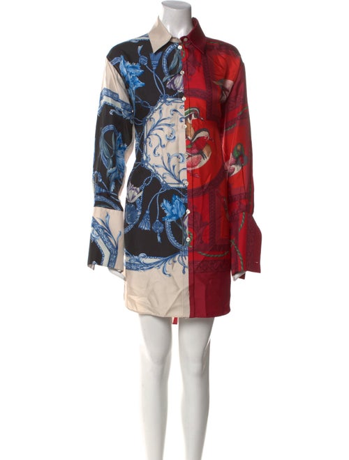 Ferragamo Silk Mini Dress