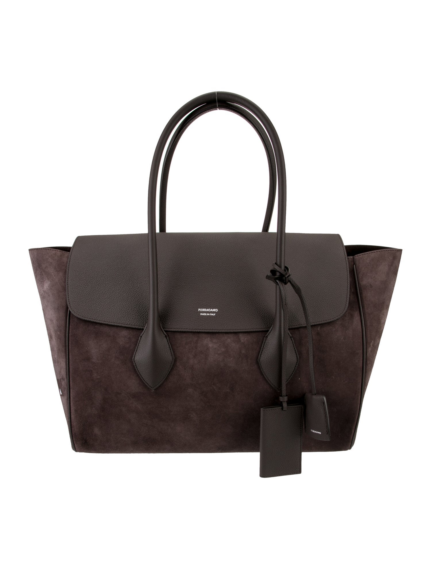 Ferragamo Suede Star-Shaped Large