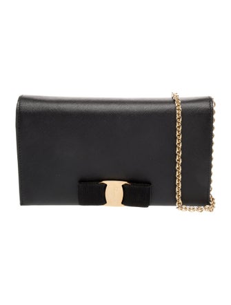 Ferragamo Vara Bow Clutch