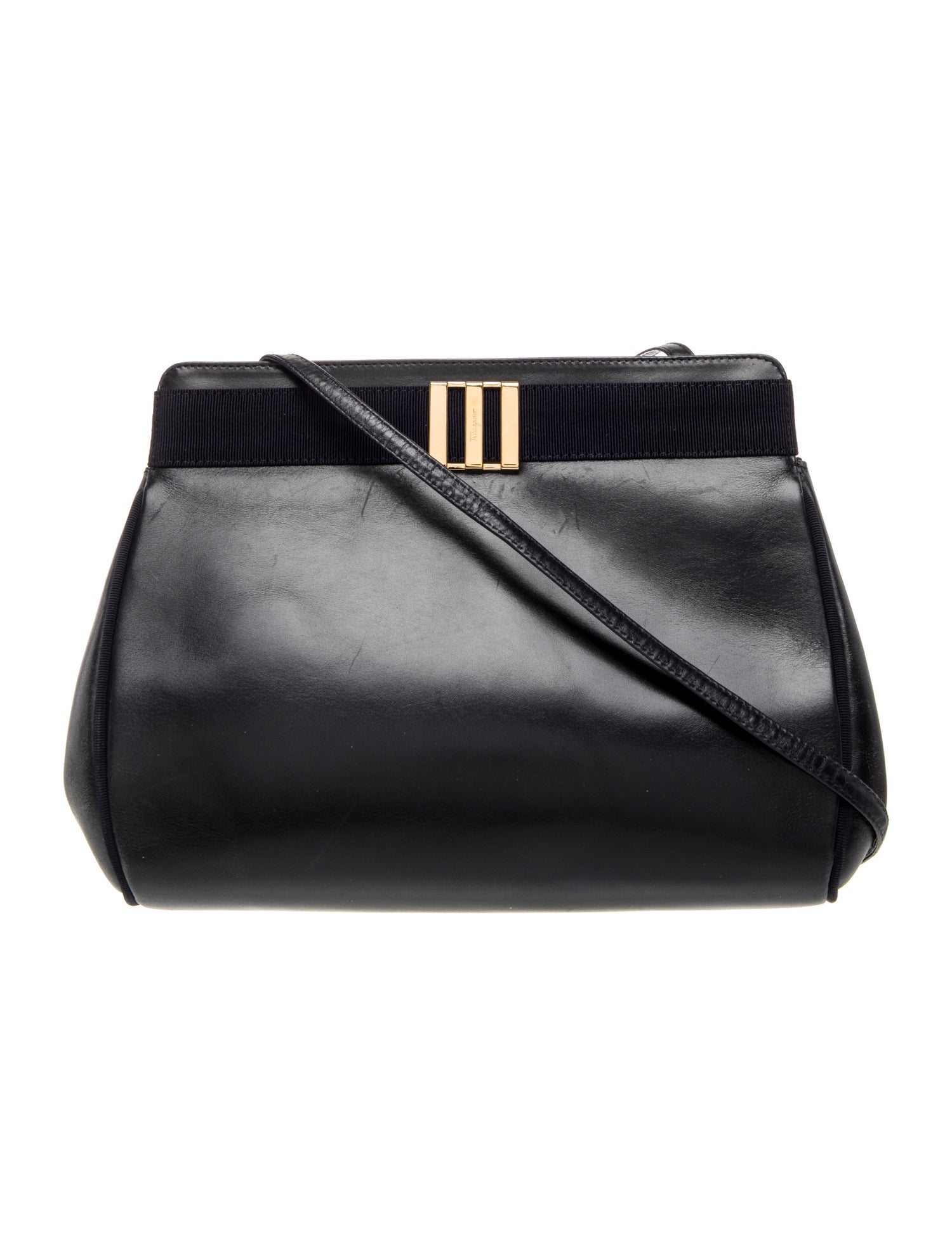 Ferragamo Leather Evening Bag