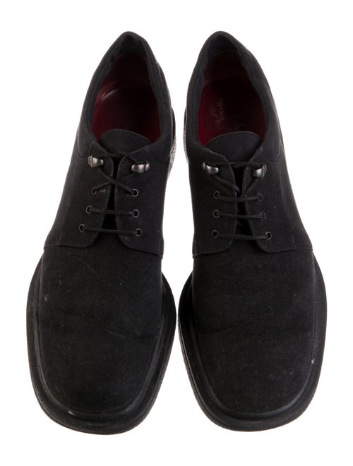 Ferragamo Suede Oxfords