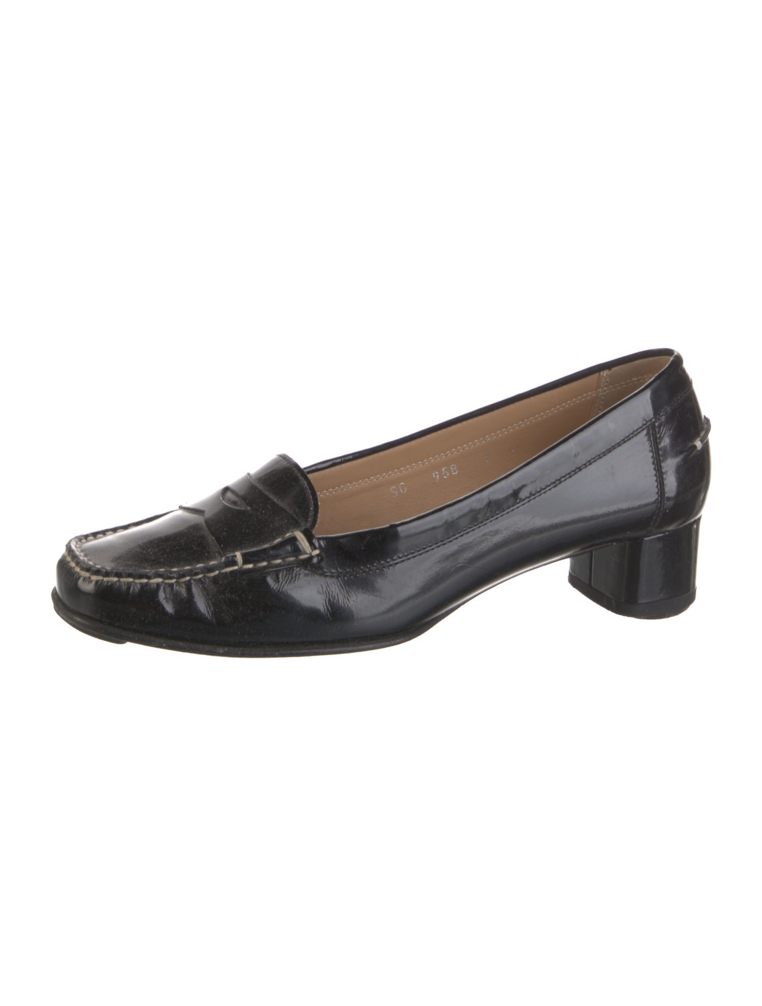 Ferragamo Patent Leather Loafers