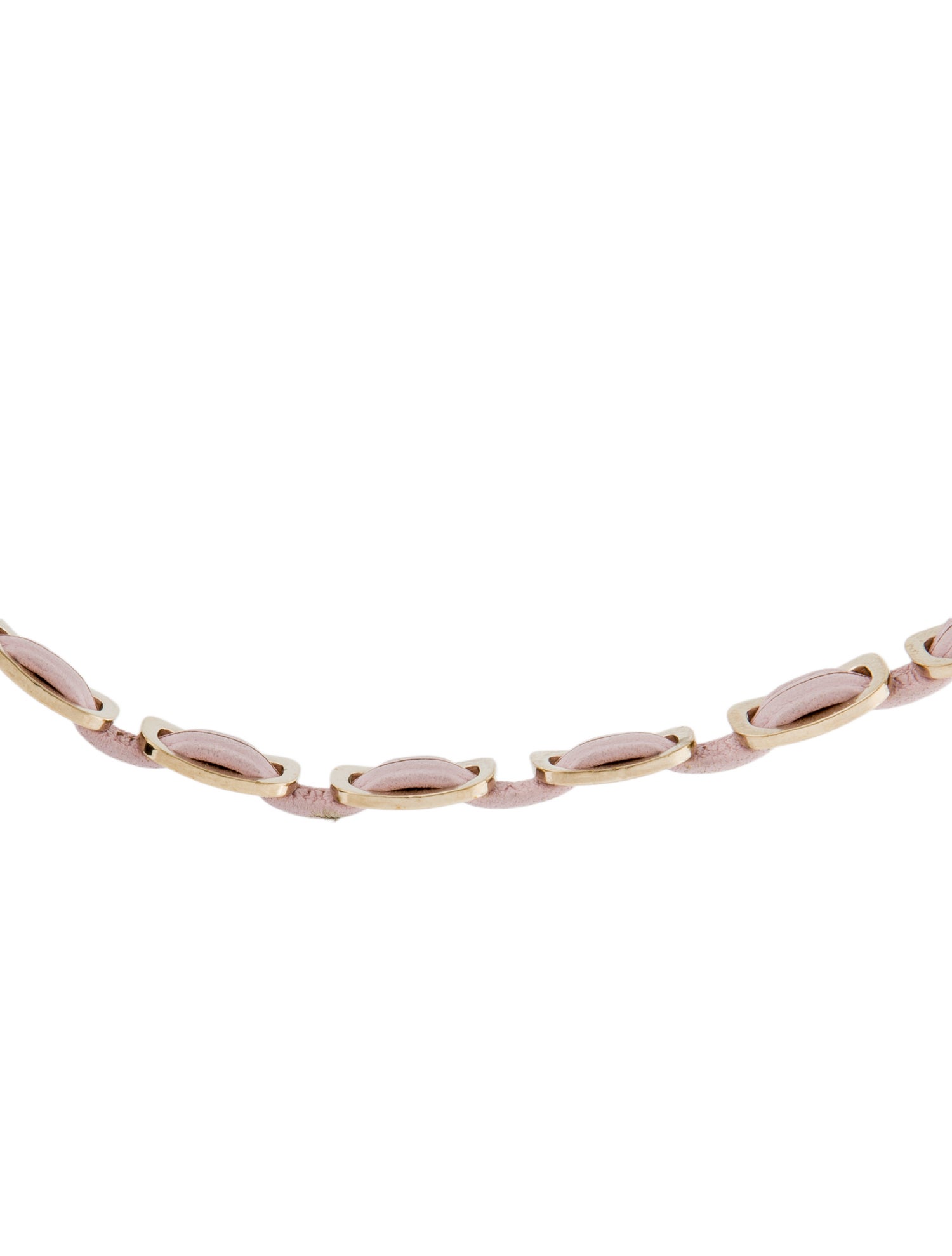 Ferragamo Leather Choker Necklace