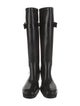 Ferragamo Vara Bow Accent Rubber Rain Boots