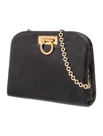 Ferragamo Leather Shoulder Bag