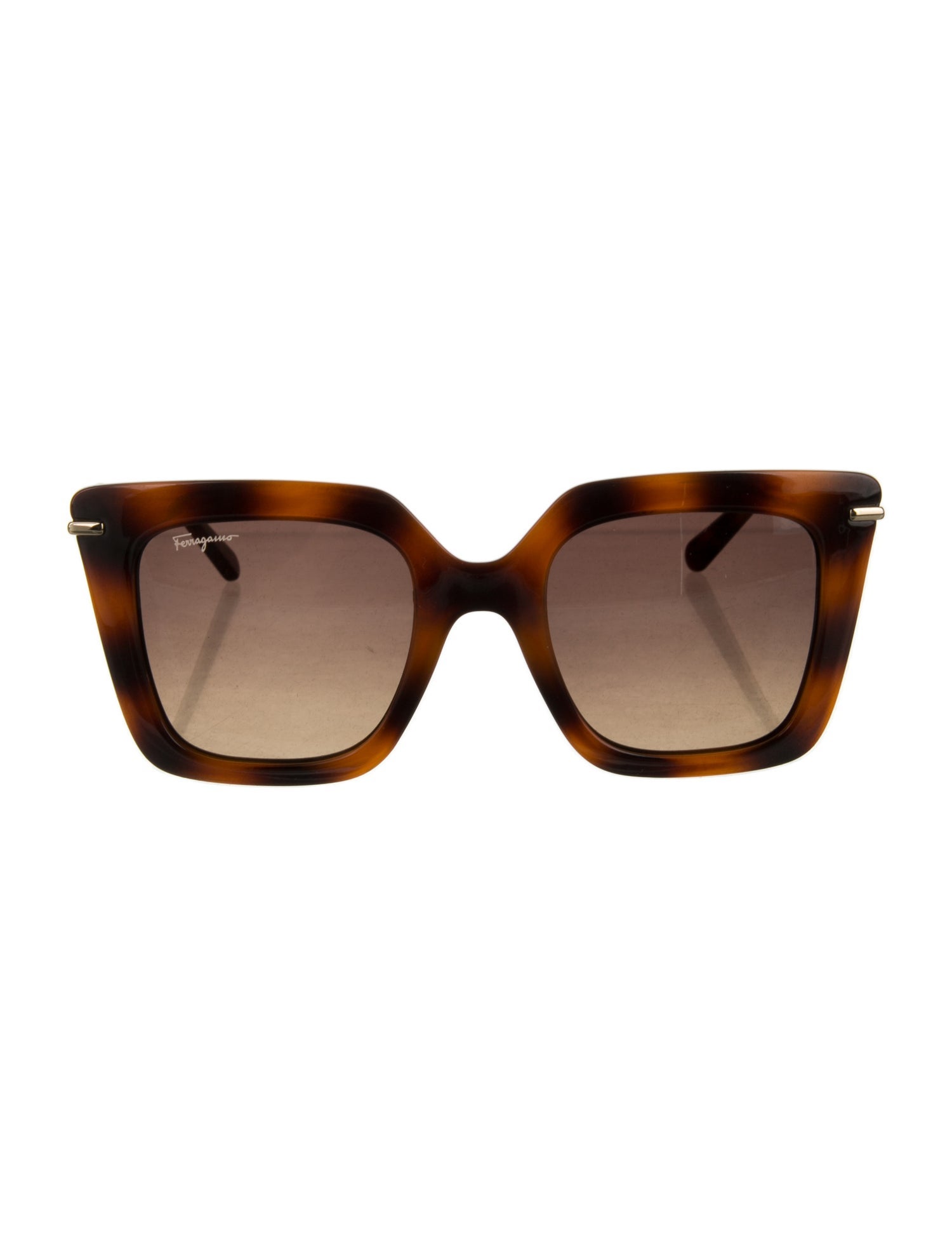 Ferragamo Oversize Gradient Sunglasses