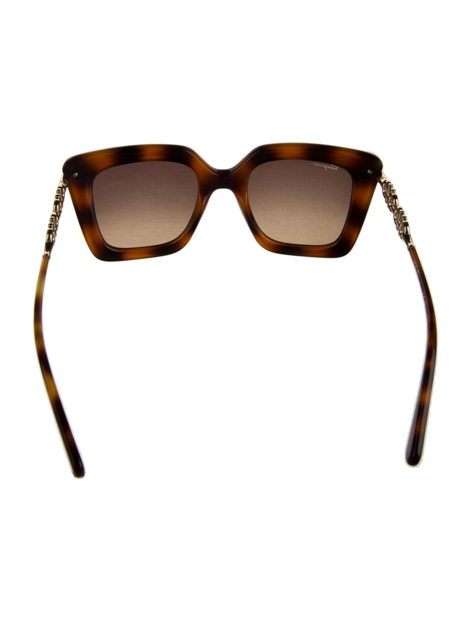 Ferragamo Oversize Gradient Sunglasses