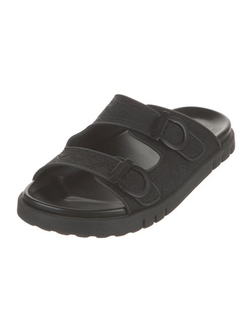 Ferragamo Leather Slides