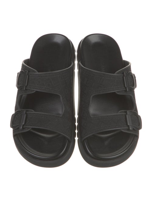 Ferragamo Leather Slides