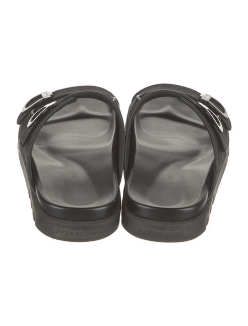 Ferragamo Leather Slides