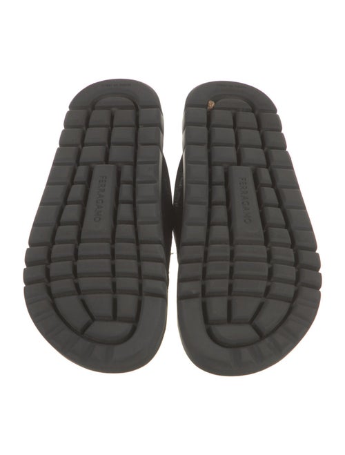 Ferragamo Leather Slides