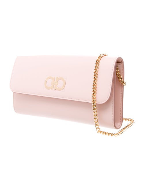 Ferragamo Leather Clutch