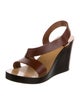 Ferragamo Leather Slingback Sandals