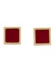 Ferragamo Resin Clip-On Earrings