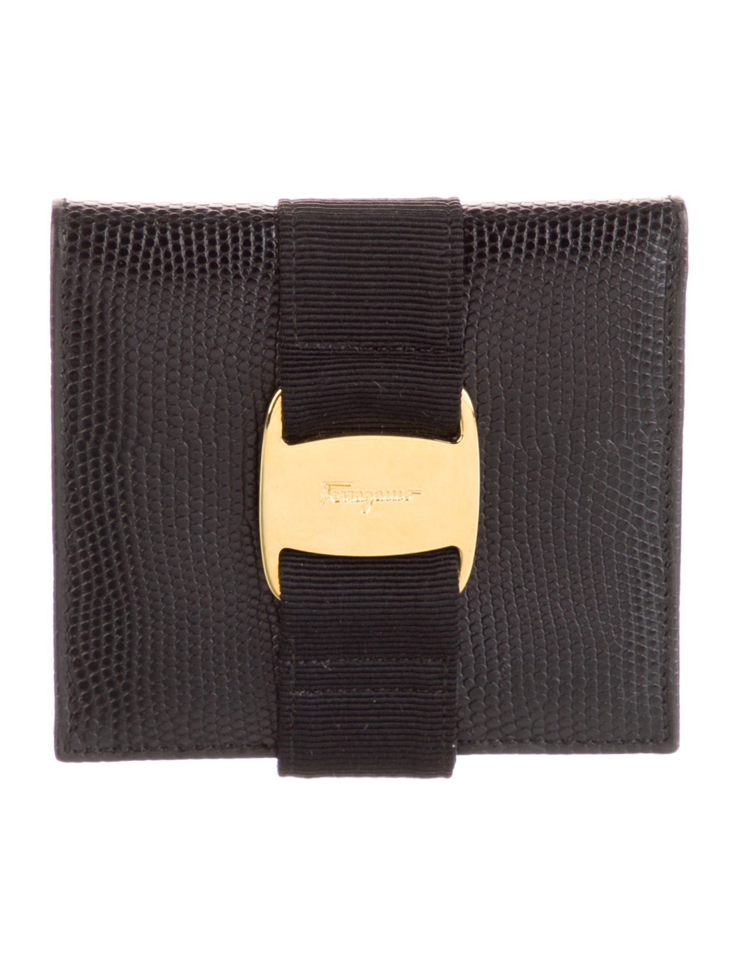 Ferragamo Leather Compact Wallet